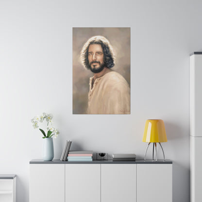 You Belong, Jesus Christ Portrait, Fine Art Canvas Print, The Chosen Artwork of Jesus Painting 12x16