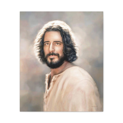 Jesus Christ Portrait, Fine Art Canvas Print, multiple sizes, The Chosen Artwork of Jesus Painting, Gift for Christian Homes