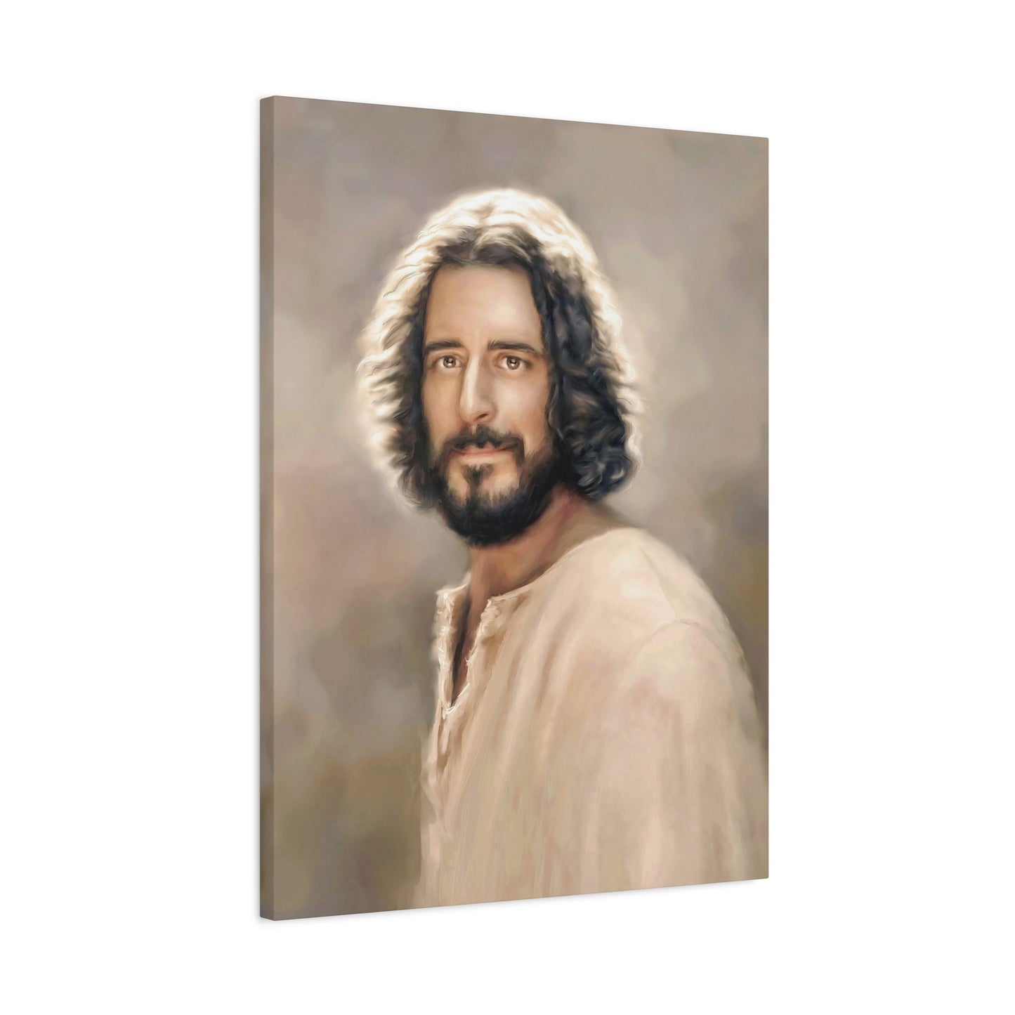 You Belong, Jesus Christ Portrait, Fine Art Canvas Print, multiple sizes, inspired by The Chosen Artwork of Jesus Painting, Gift for Christian Homes