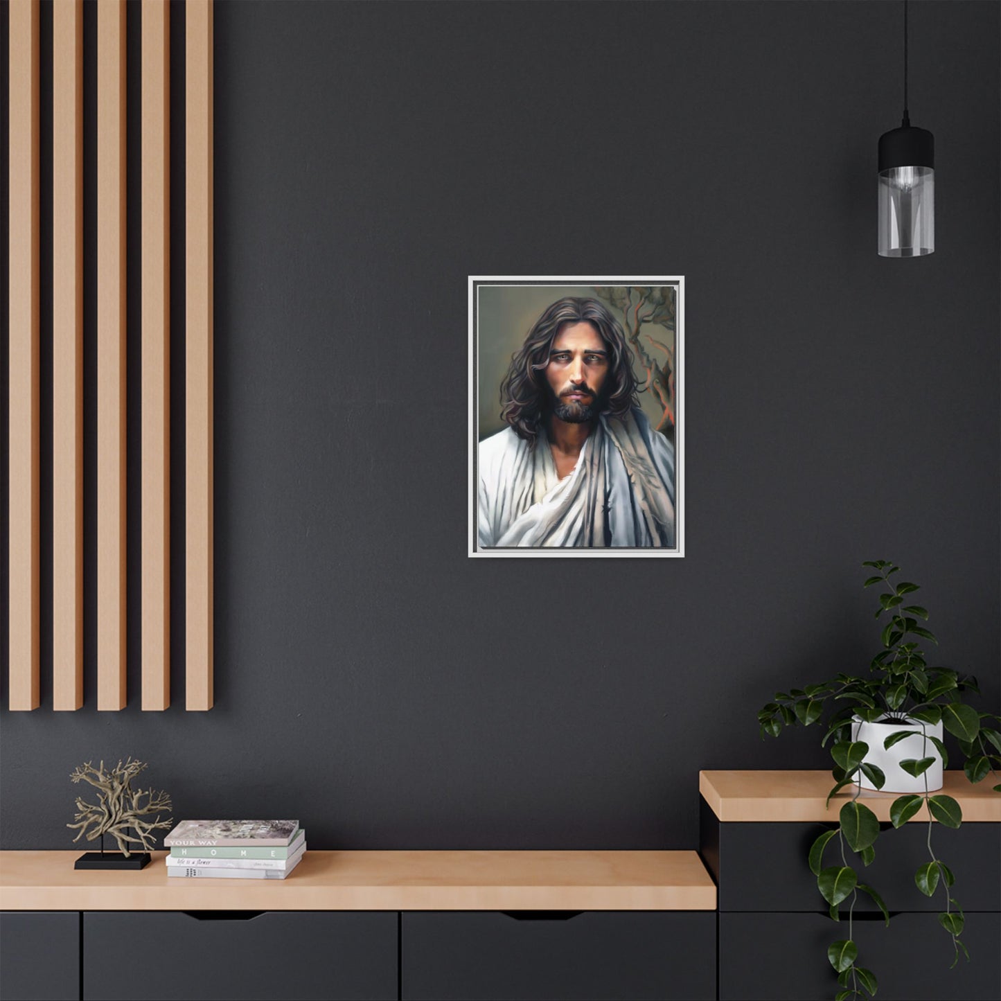 The End of Suffering, Jesus in Gethsemane, Fine Art Canvas Print, Christian Art, Jesus Artwork, Matte Canvas, Stretched, 0.75"