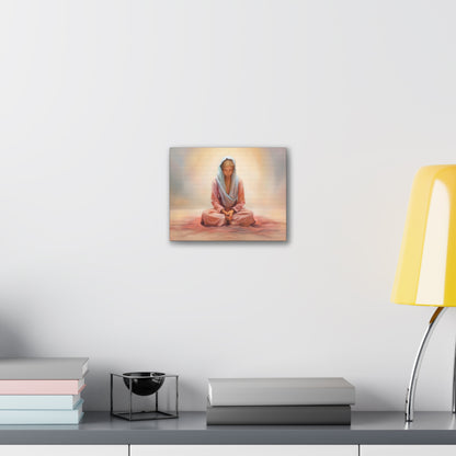 Stillness, Fine Art Canvas Print, Female Discipleship