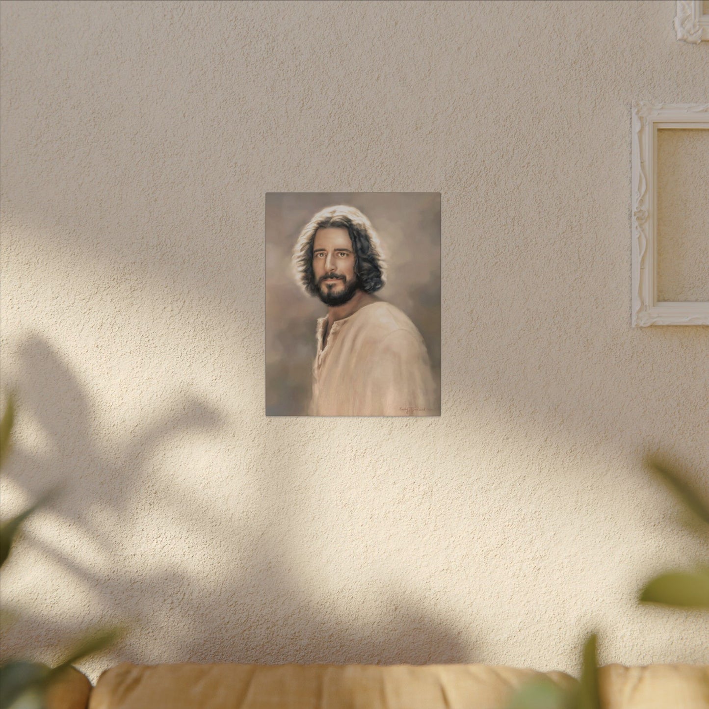 You Belong, Jesus Christ Portrait, Fine Art Canvas Print, Inspired by The Chosen Artwork of Jesus Painting