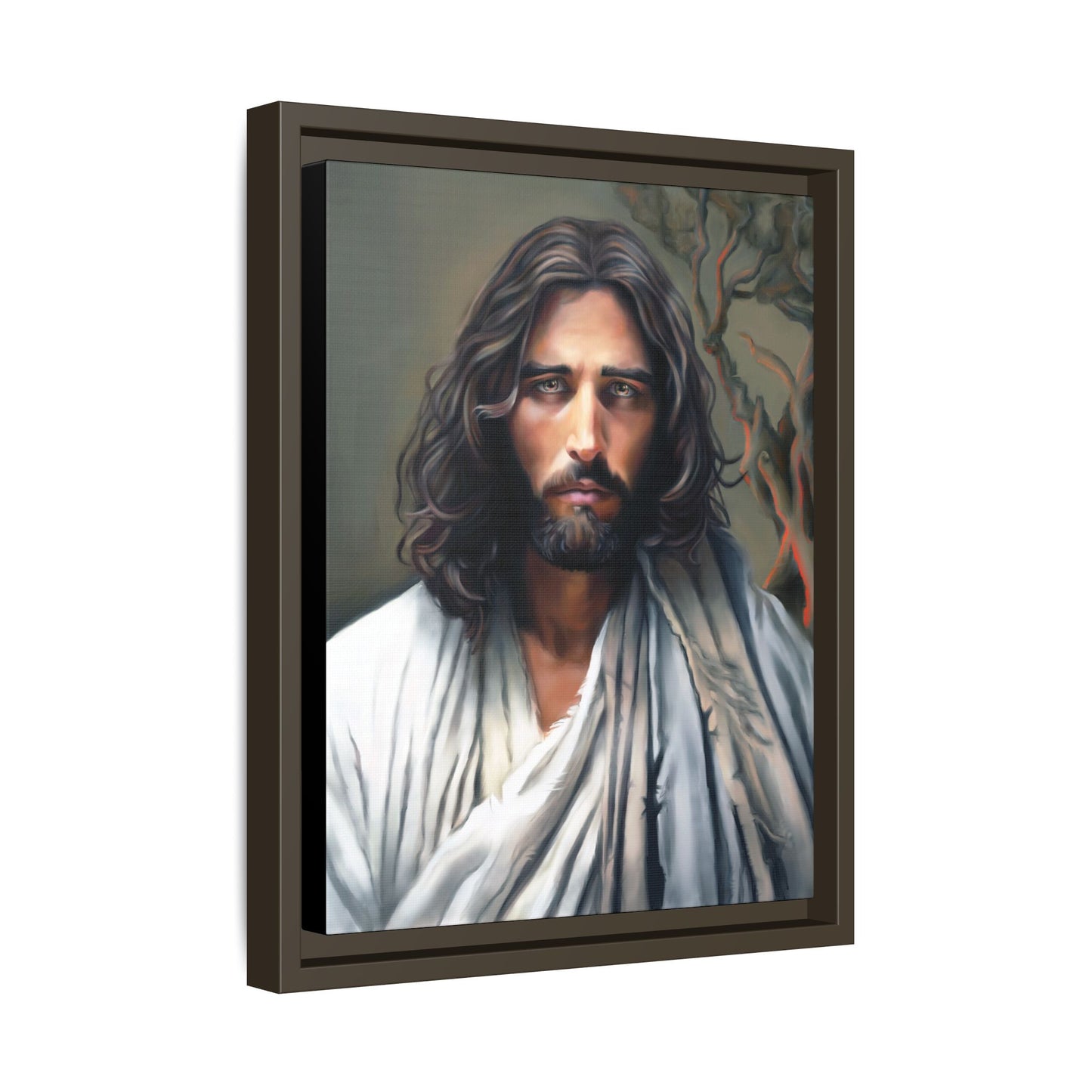 The End of Suffering, Jesus in Gethsemane, Fine Art Canvas Print, Christian Art, Jesus Artwork, Matte Canvas, Stretched, 0.75"