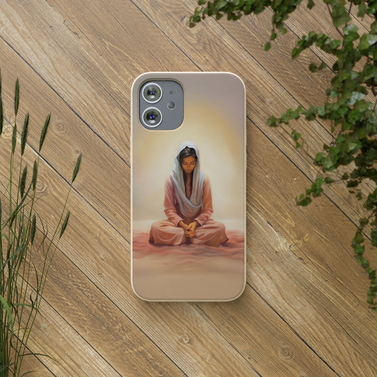 Spiritual Phone Case, Fun and Stylish, meditation, Stillness, Peace, Quiet reminder, mindfulness, Beauty, Unique Gift for her