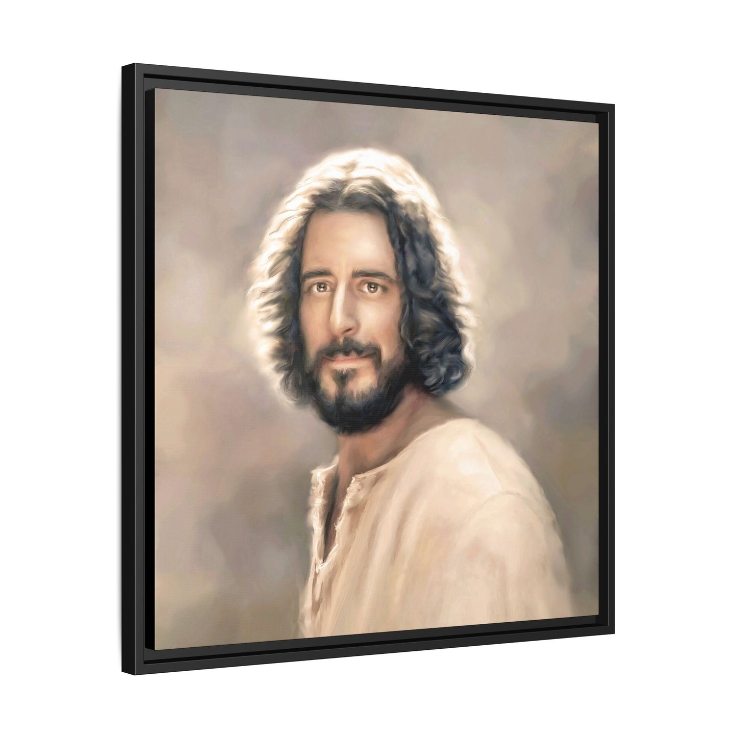 You Belong Jesus Portrait, Fine Art Canvas Print, Framed, The Chosen Art Inspired Artwork of Jesus Christ