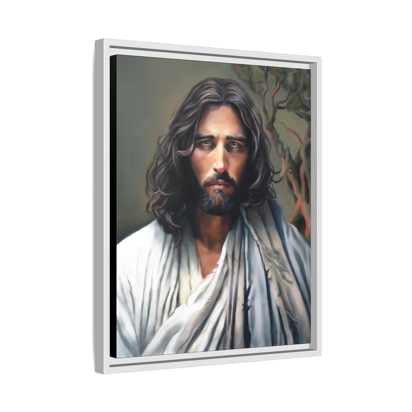 The End of Suffering, Jesus in Gethsemane, Fine Art Canvas Print, Christian Art, Jesus Artwork, Matte Canvas, Stretched, 0.75"