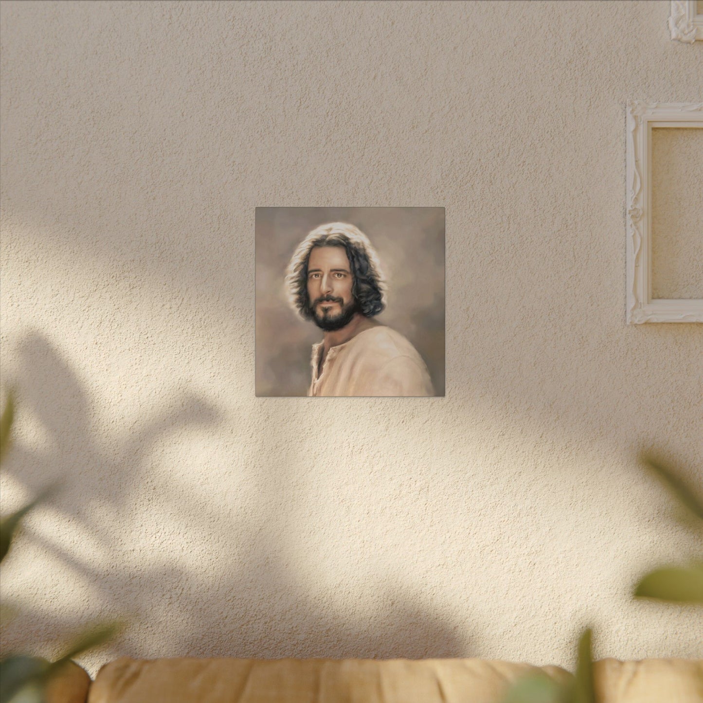 You Belong, Jesus Christ Portrait, Fine Art Canvas Print, Inspired by The Chosen Artwork of Jesus Painting