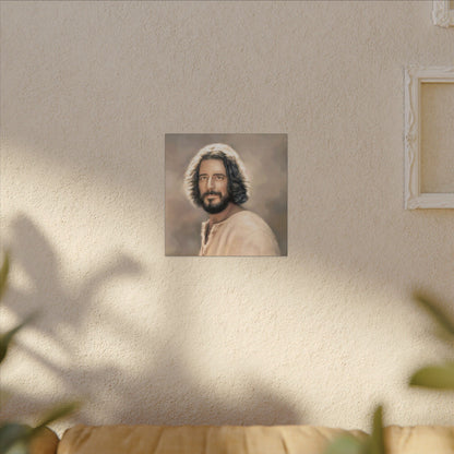 You Belong, Jesus Christ Portrait, Fine Art Canvas Print, Inspired by The Chosen Artwork of Jesus Painting
