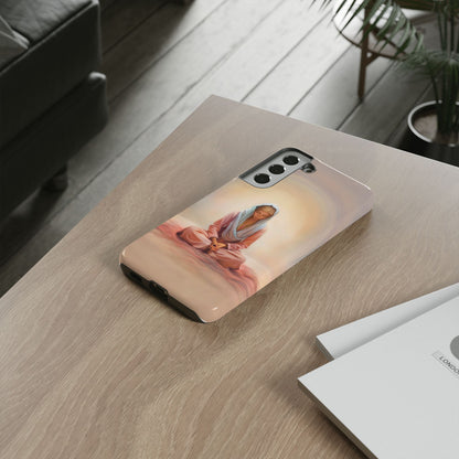 Stillness Tough Cases for Christian Women and Girls, Missionary Phone Cover, Stillness Reminder for phones, Gift for Christian Girls