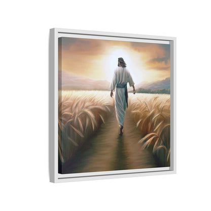 Called To Serve Canvas Print Framed Wall Art of Jesus Christ, Gift for Missionaries, Jesus in the Field beautiful