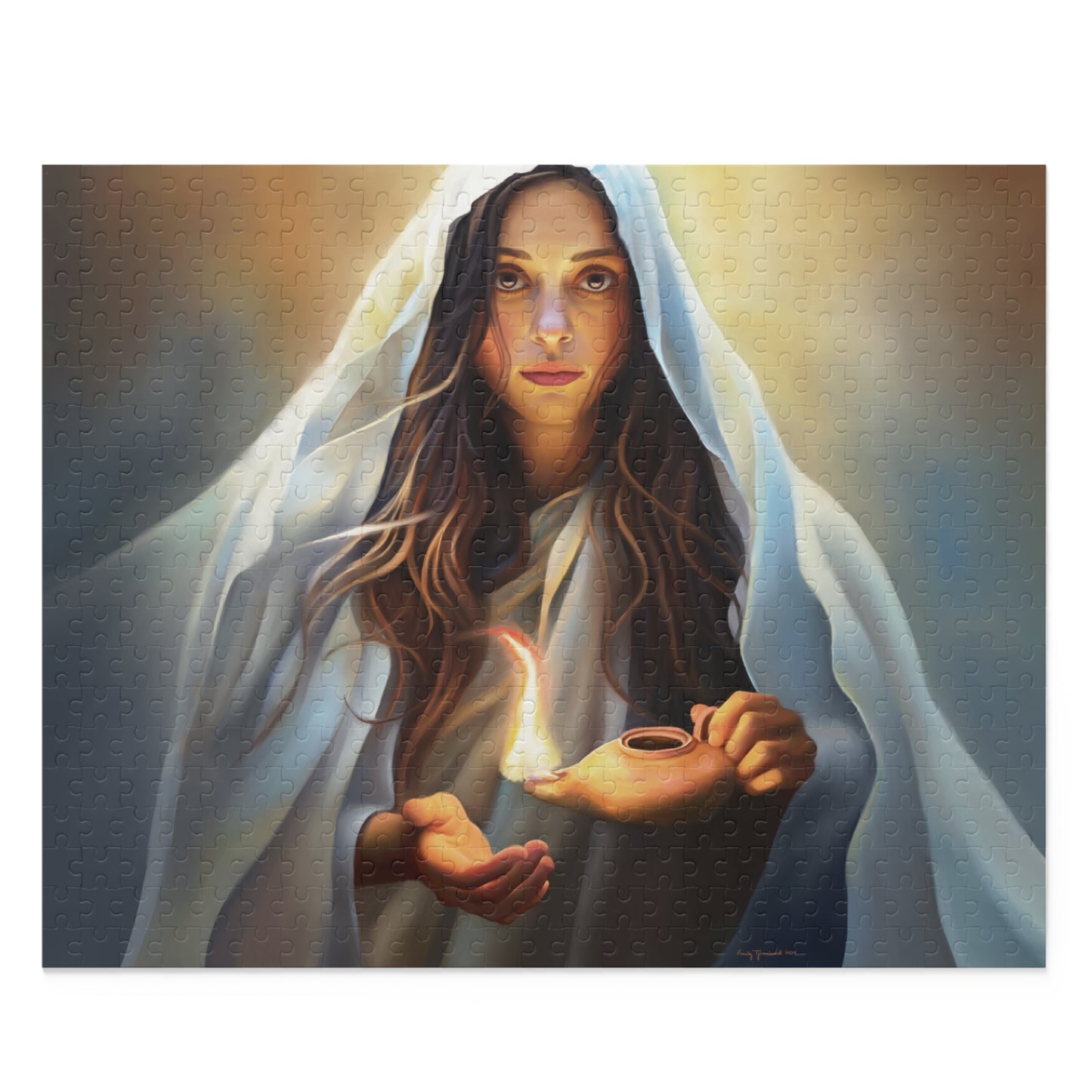 Mary Magdalene Puzzle, Games for young women, Christian game, Christian puzzle, Jesus Christ Ministry artwork puzzle