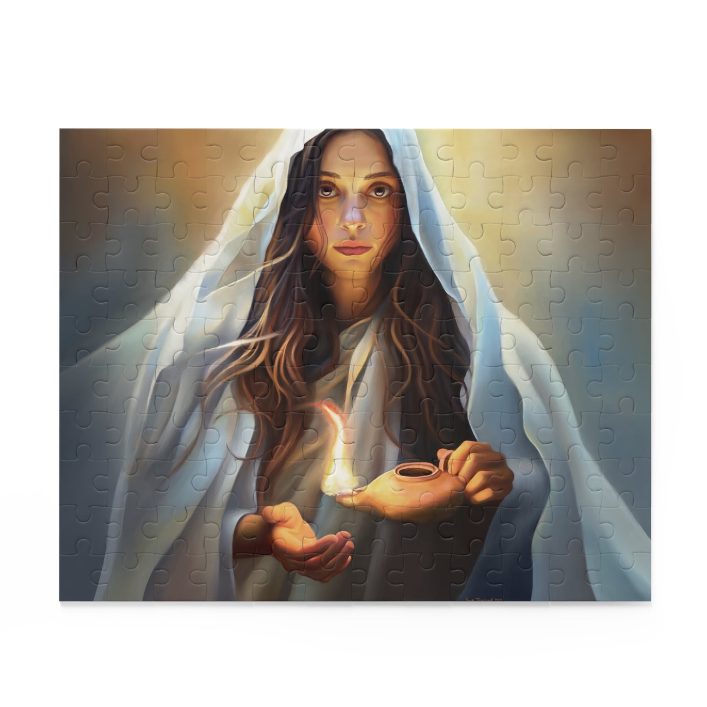 Mary Magdalene Puzzle, Games for young women, Christian game, Christian puzzle, Jesus Christ Ministry artwork puzzle