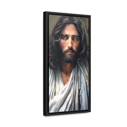 Jesus Christ Portrait, Fine Art Canvas Print, Framed, Jesus Christ Christian Art, Christian Art, Jesus Christ Decor