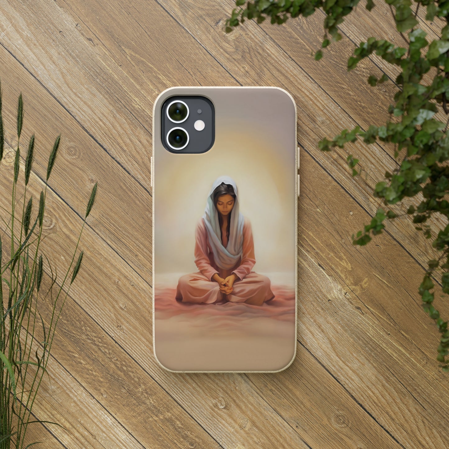 Spiritual Phone Case, Fun and Stylish, meditation, Stillness, Peace, Quiet reminder, mindfulness, Beauty, Unique Gift for her