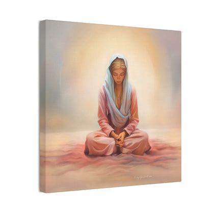 Stillness, Fine Art Canvas Print, Female Discipleship