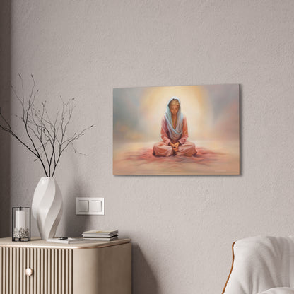 Stillness, Fine Art Canvas Print, Female Discipleship