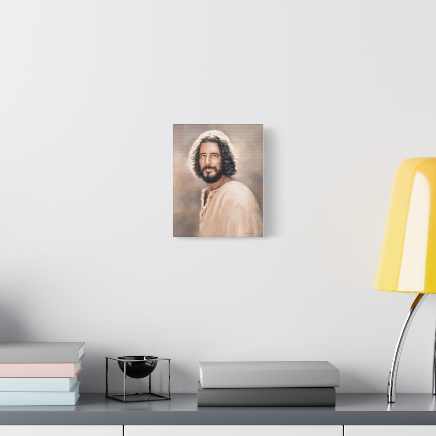 Jesus Christ Portrait, Fine Art Canvas Print, multiple sizes, The Chosen Artwork of Jesus Painting, Gift for Christian Homes