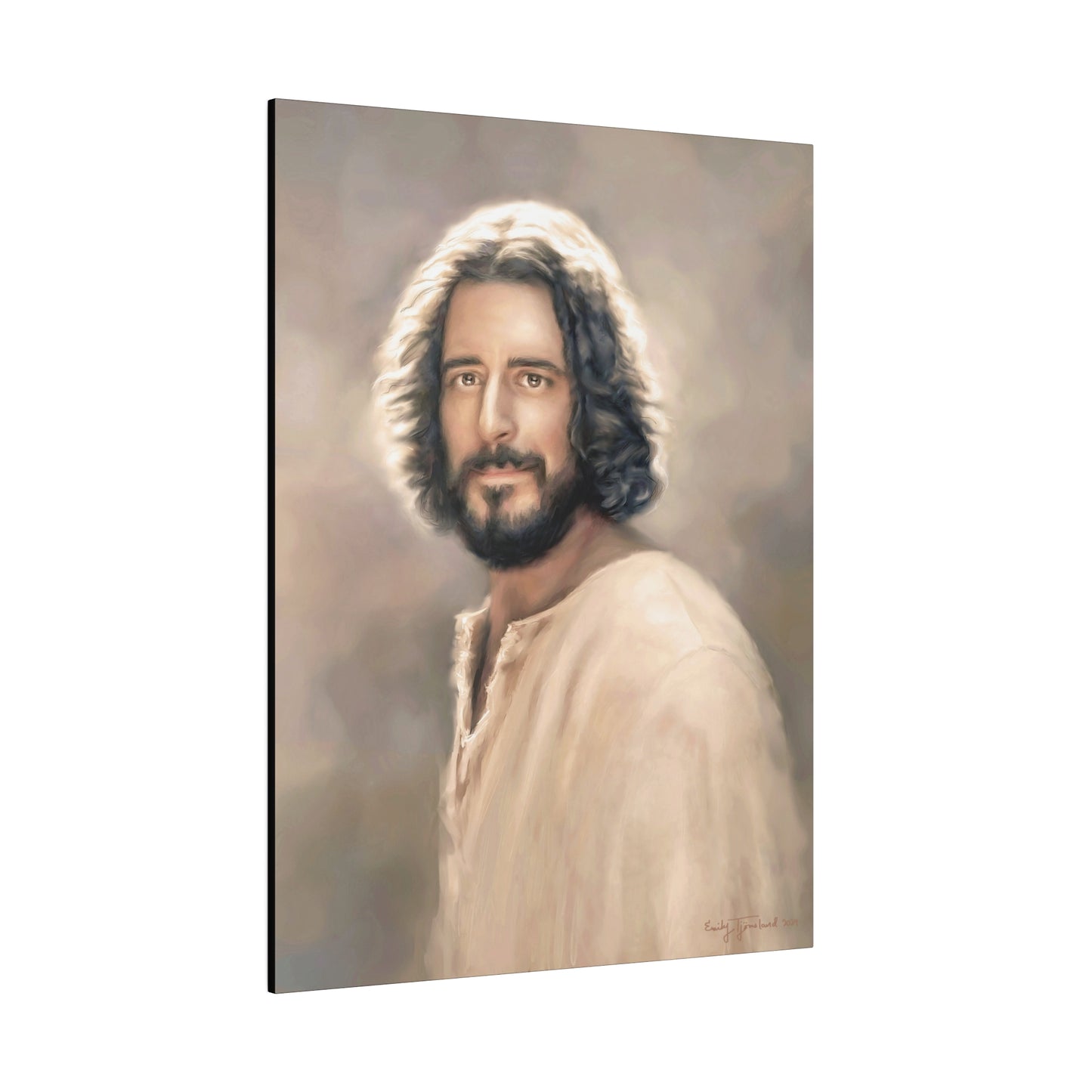 You Belong, Jesus Christ Portrait, Fine Art Canvas Print, The Chosen Artwork of Jesus Painting 12x16