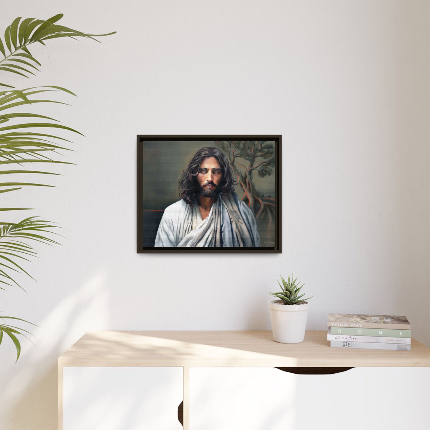 The End of Suffering, Jesus in Gethsemane, Fine Art Canvas Print, Christian Art, Jesus Artwork, Matte Canvas, Stretched, 0.75"