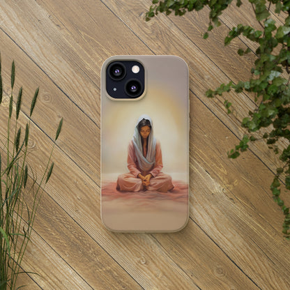 Spiritual Phone Case, Fun and Stylish, meditation, Stillness, Peace, Quiet reminder, mindfulness, Beauty, Unique Gift for her