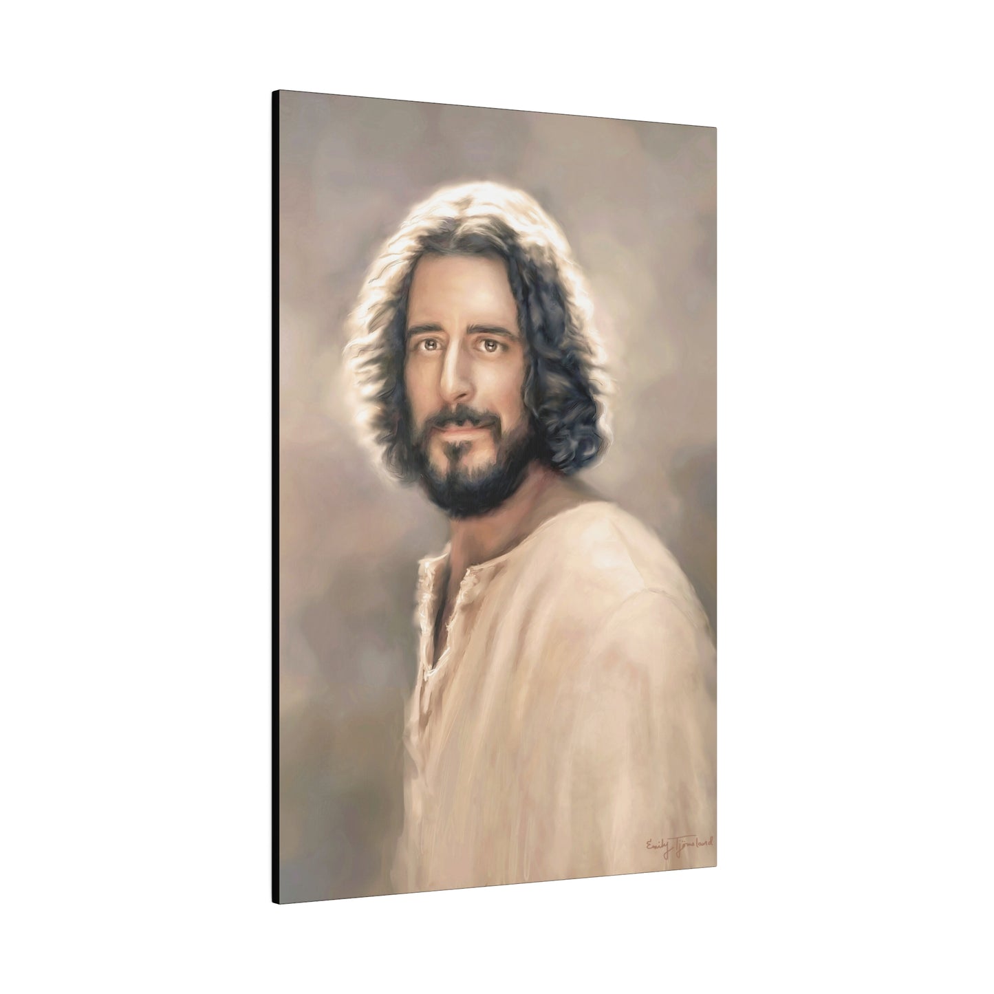 You Belong, Jesus Christ Portrait, Fine Art Canvas Print, The Chosen Artwork of Jesus Painting 12x16