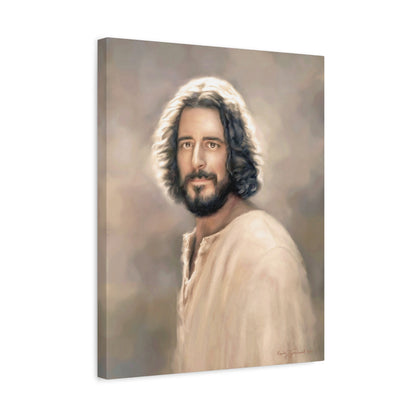 Jesus Christ Portrait, Fine Art Canvas Print, 16x20 The Chosen Artwork of Jesus Painting