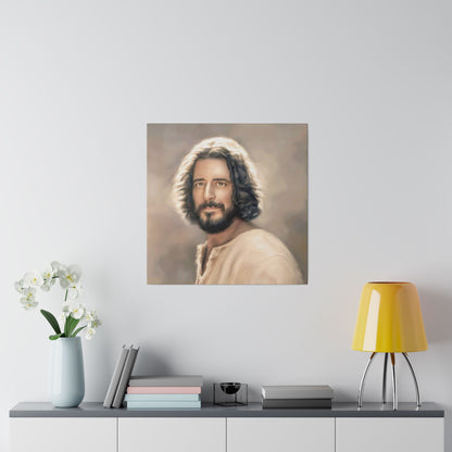 You Belong, Jesus Christ Portrait, Fine Art Canvas Print, The Chosen Artwork of Jesus Painting 12x16