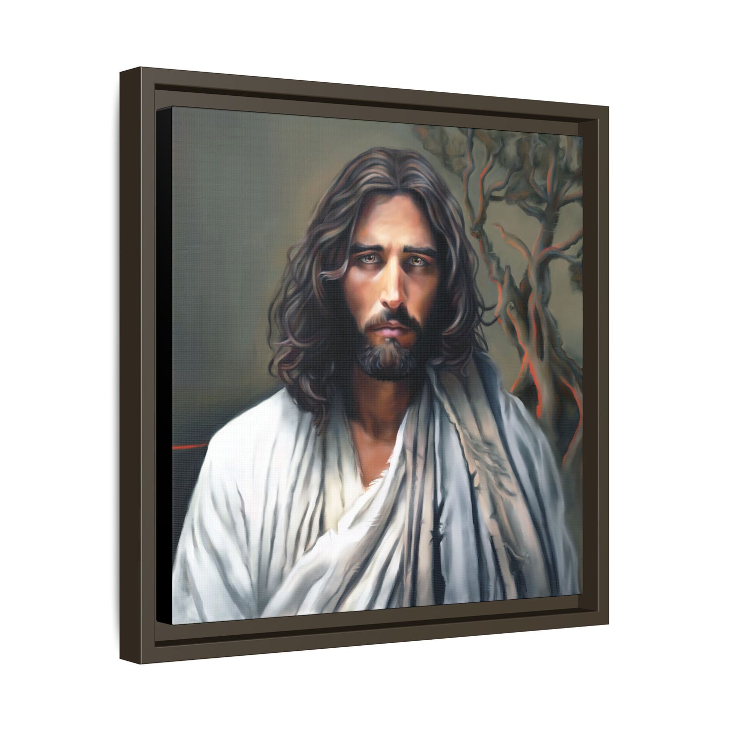 The End of Suffering, Jesus in Gethsemane, Fine Art Canvas Print, Christian Art, Jesus Artwork, Matte Canvas, Stretched, 0.75"