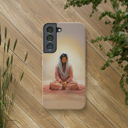 Stillness Spiritual Phone Case, Fun and Stylish, meditation, Stillness, Missionary, Quiet reminder, mindfulness, Beauty, Unique Gift for her