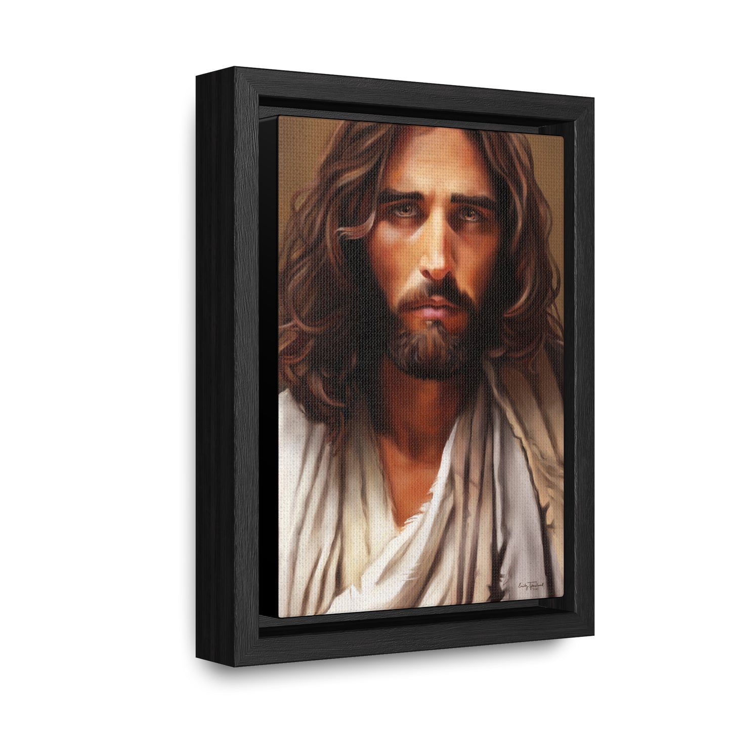 Jesus Christ Portrait, Fine Art Canvas Print, Jesus Christ Christian Art, Christian Art, Jesus Christ Decor