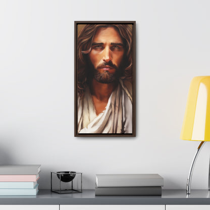 Jesus Christ Portrait, Fine Art Canvas Print, Jesus Christ Christian Art, Christian Art, Jesus Christ Decor