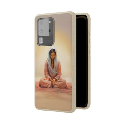 Spiritual Phone Case, Fun and Stylish, meditation, Stillness, Peace, Quiet reminder, mindfulness, Beauty, Unique Gift for her