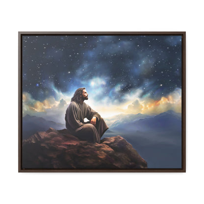 Jesus With The Stars, Fine Art Canvas Print, Many Sizes, Christian Art, Missionary Gifts