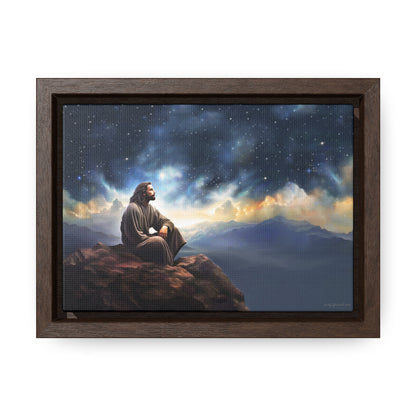 Jesus With The Stars, Fine Art Canvas Print, Many Sizes, Christian Art, Missionary Gifts