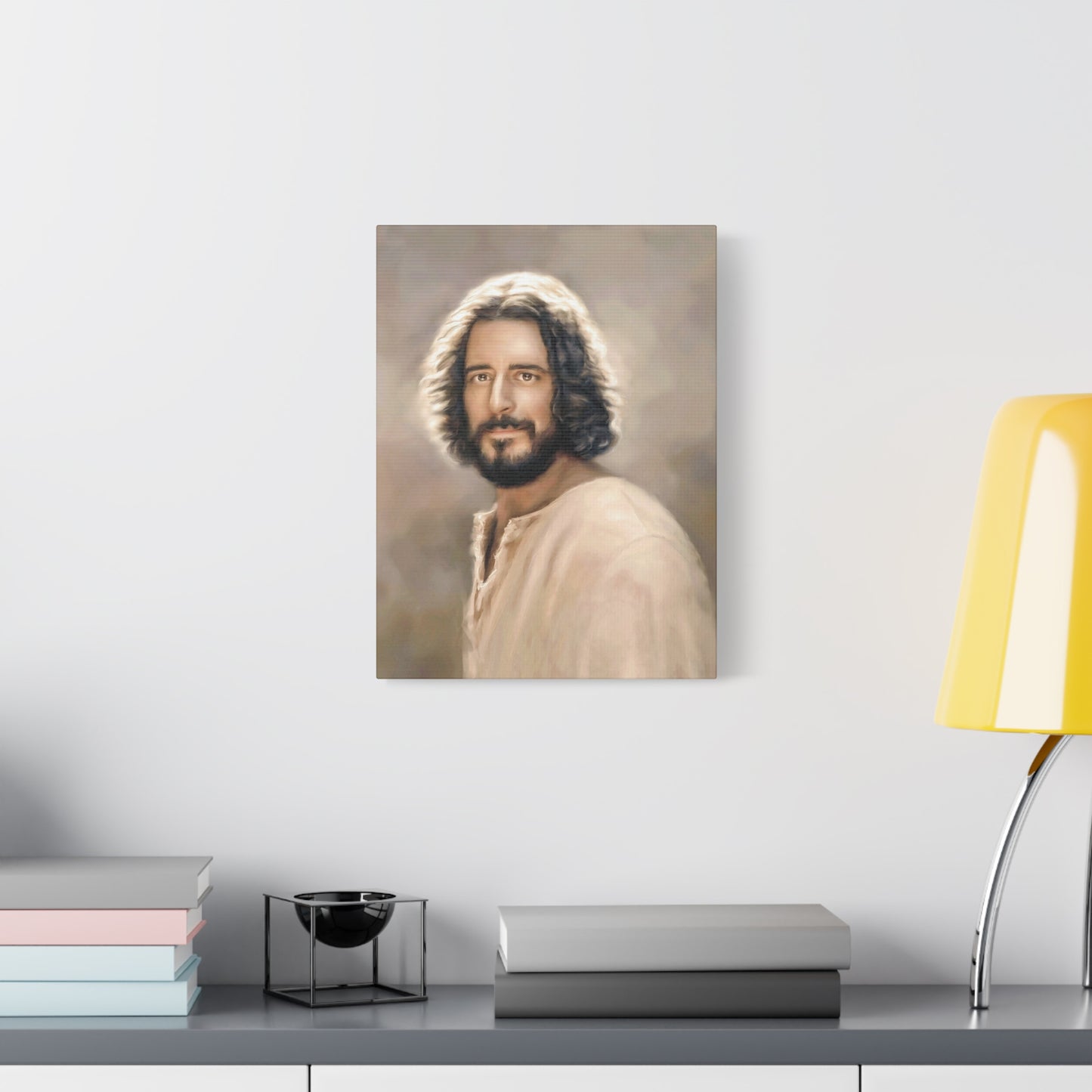 You Belong Jesus Christ Portrait, Fine Art Canvas Print, 16x20 and 5 other sizes, inspired by The Chosen Artwork of Jesus Painting