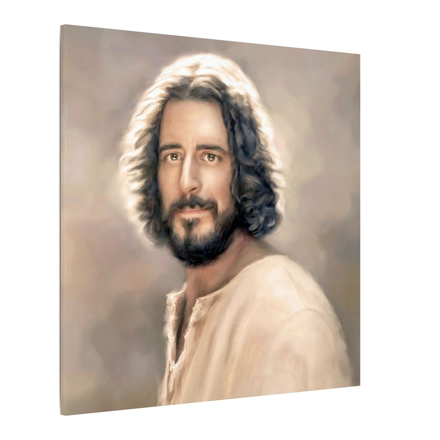 You Belong, Jesus Christ Portrait, Fine Art Canvas Print, Inspired by The Chosen Artwork of Jesus Painting