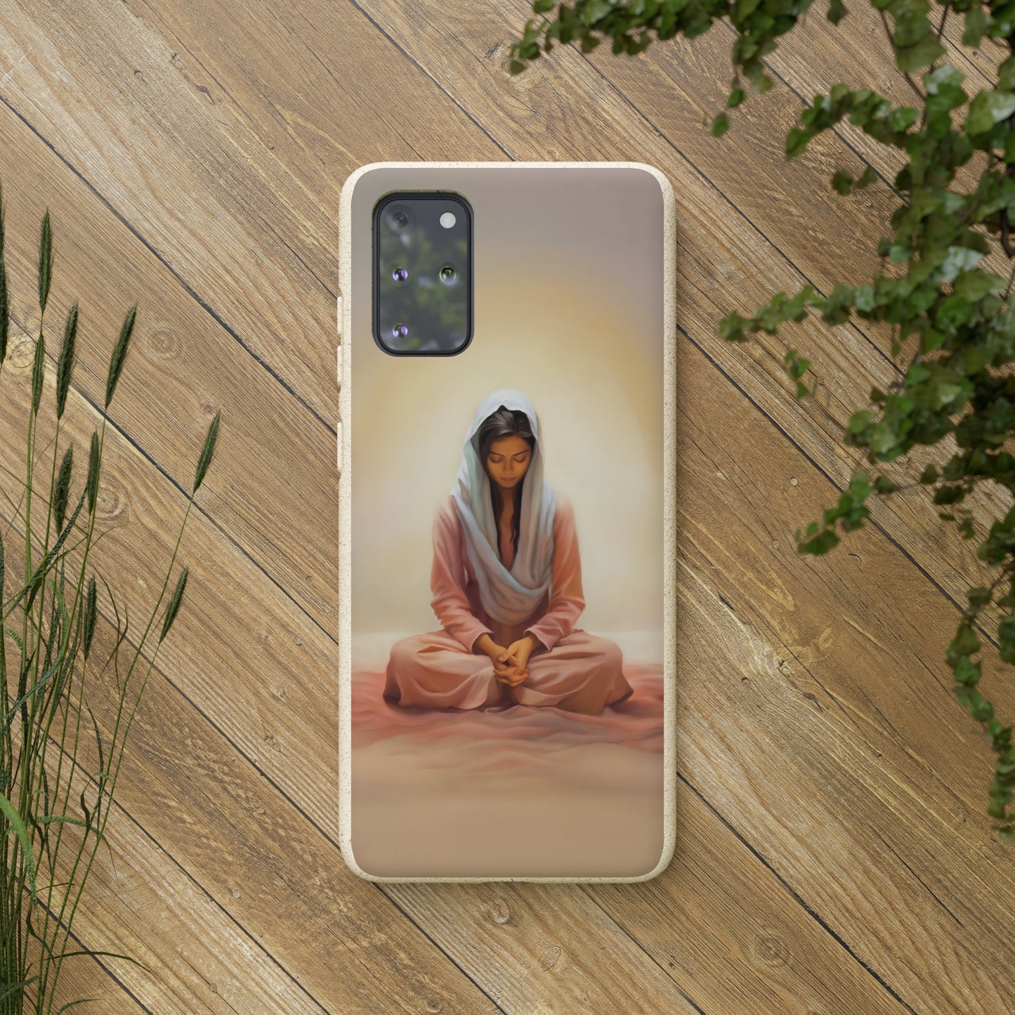 Spiritual Phone Case, Fun and Stylish, meditation, Stillness, Peace, Quiet reminder, mindfulness, Beauty, Unique Gift for her