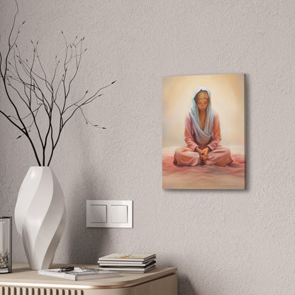 Stillness, Fine Art Canvas Print, Female Discipleship