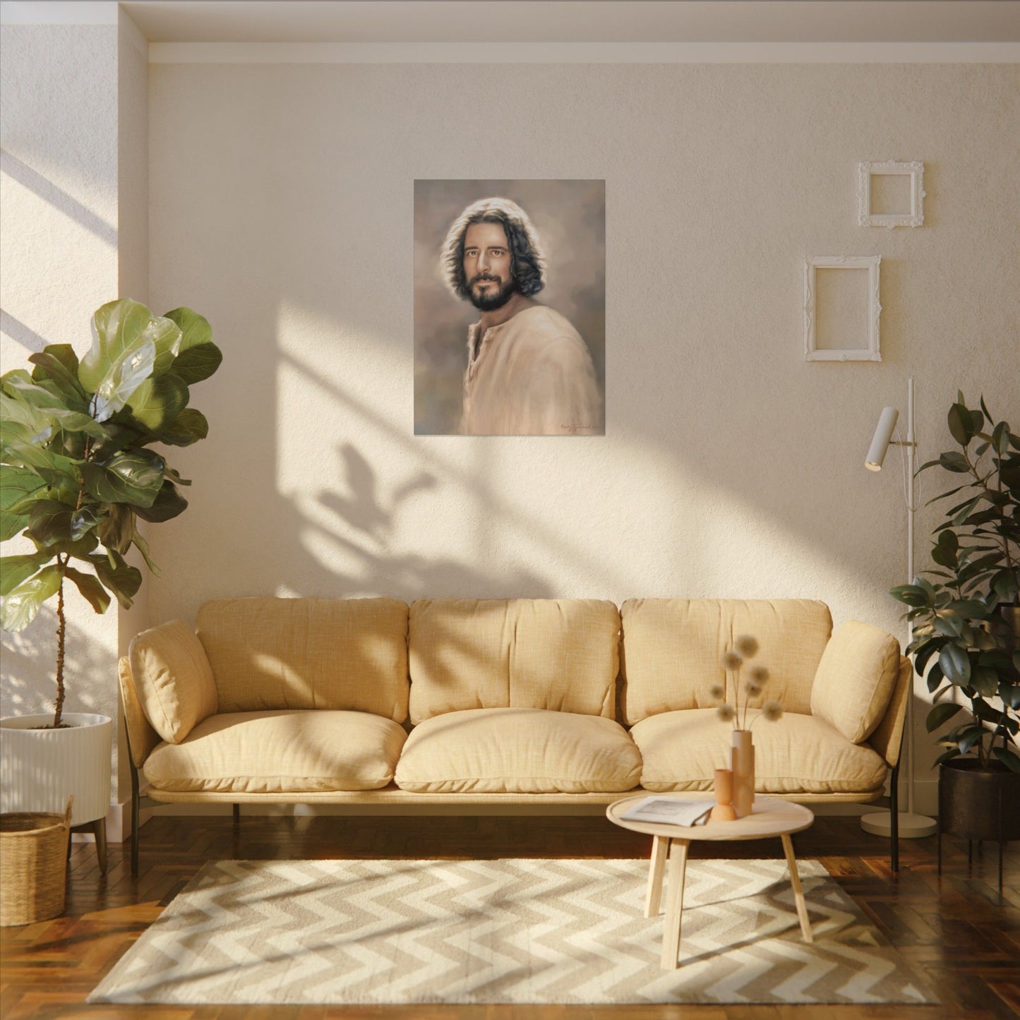 You Belong, Jesus Christ Portrait, Fine Art Canvas Print, Inspired by The Chosen Artwork of Jesus Painting