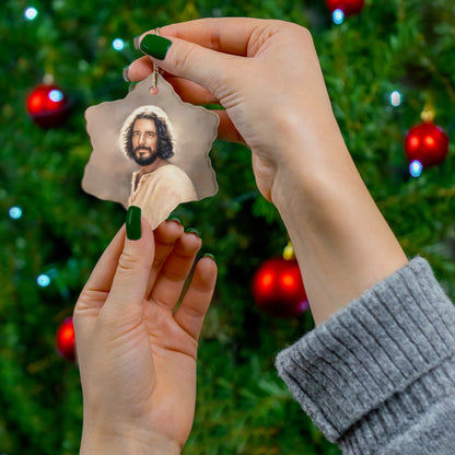 You Belong Jesus Christ Christmas Ornament, The Chosen Inspired Art, Christian Gift, Jonathon Roumie,