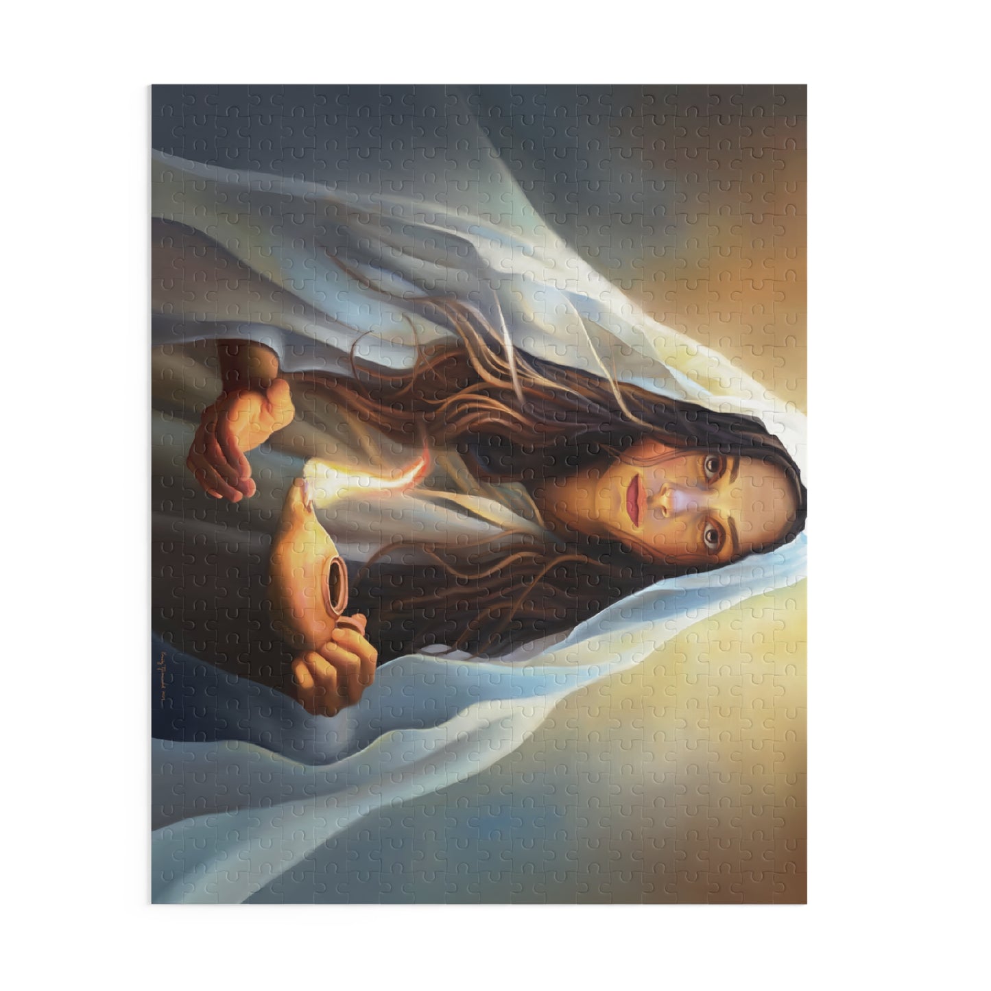 Mary Magdalene Puzzle, Games for young women, Christian game, Christian puzzle, Jesus Christ Ministry artwork puzzle