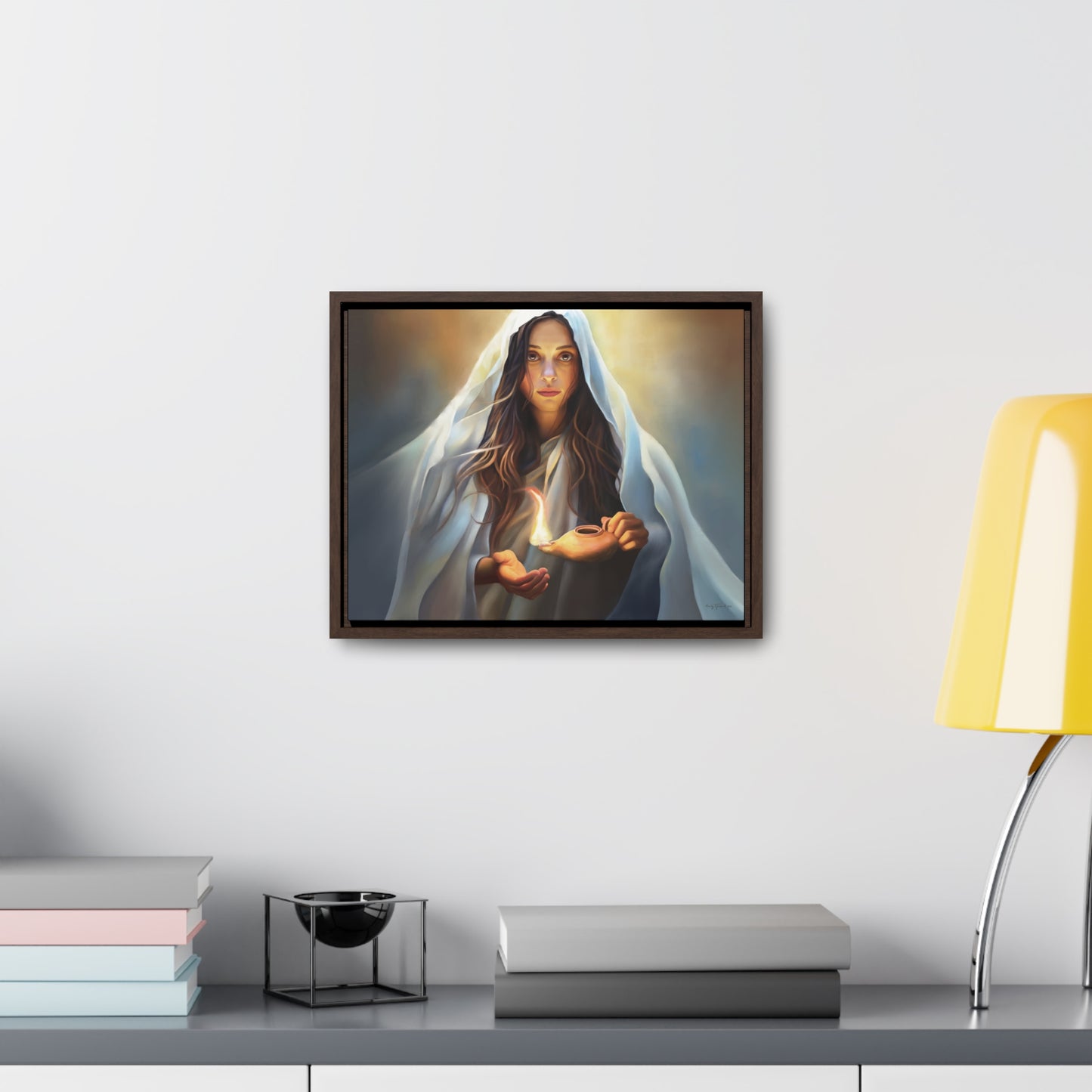 Mary Magdalene, Female Discipleship, Fine Art Canvas Print, Framed, Beautiful Christian Artwork, Disciples of Jesus Christ Art, Gift Ideas for her