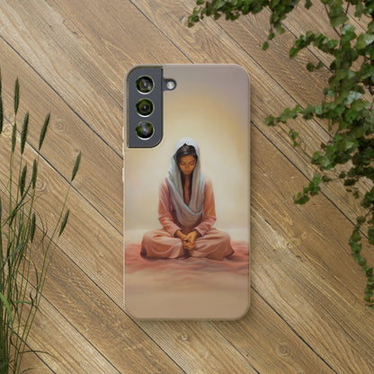 Spiritual Phone Case, Fun and Stylish, meditation, Stillness, Peace, Quiet reminder, mindfulness, Beauty, Unique Gift for her