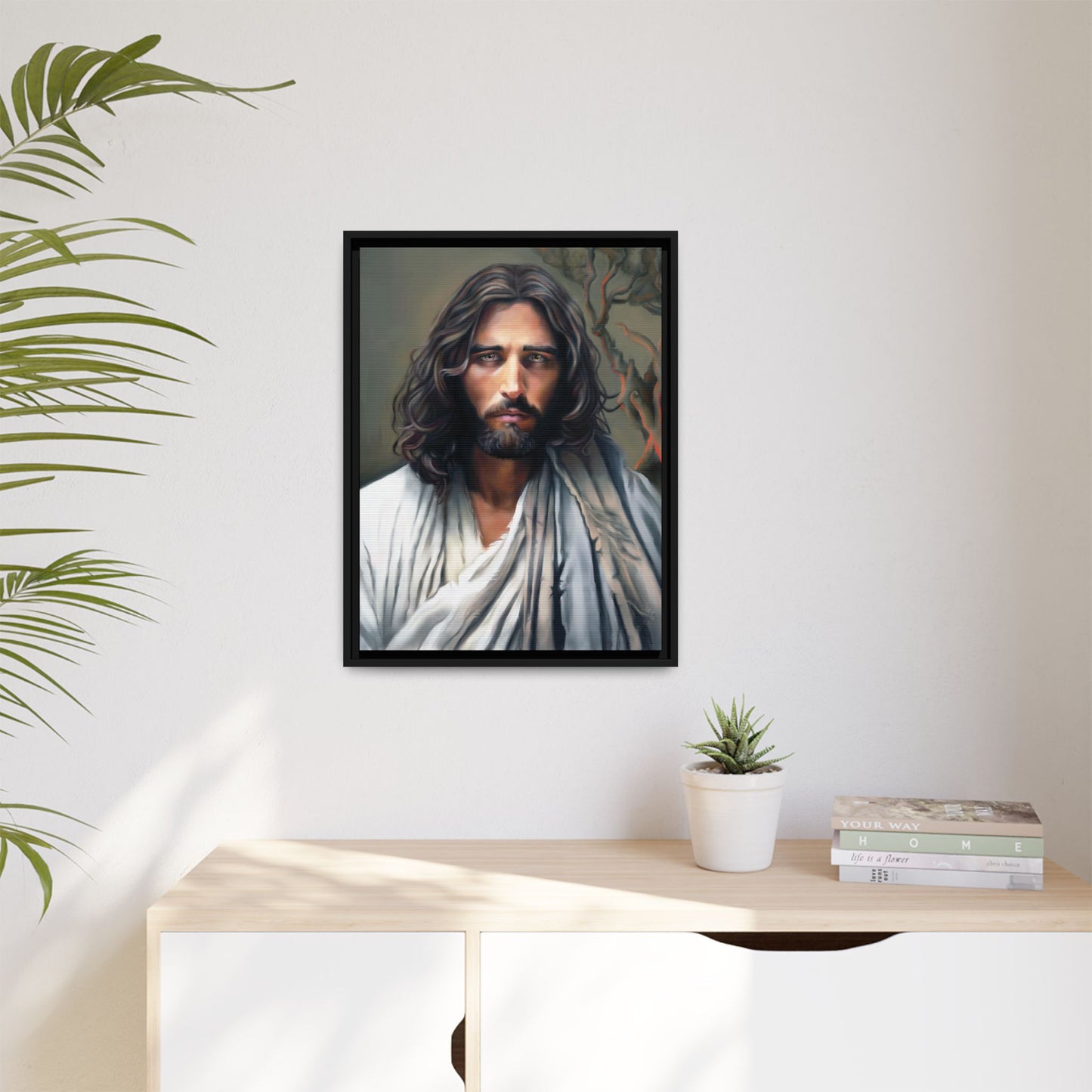 The End of Suffering, Jesus in Gethsemane, Fine Art Canvas Print, Christian Art, Jesus Artwork, Matte Canvas, Stretched, 0.75"