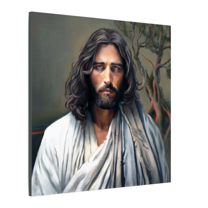 The End of Suffering Portrait of Christ, Fine Art Canvas Print, Christian Art, Beautiful Jesus Artwork, Jesus Christ Gift