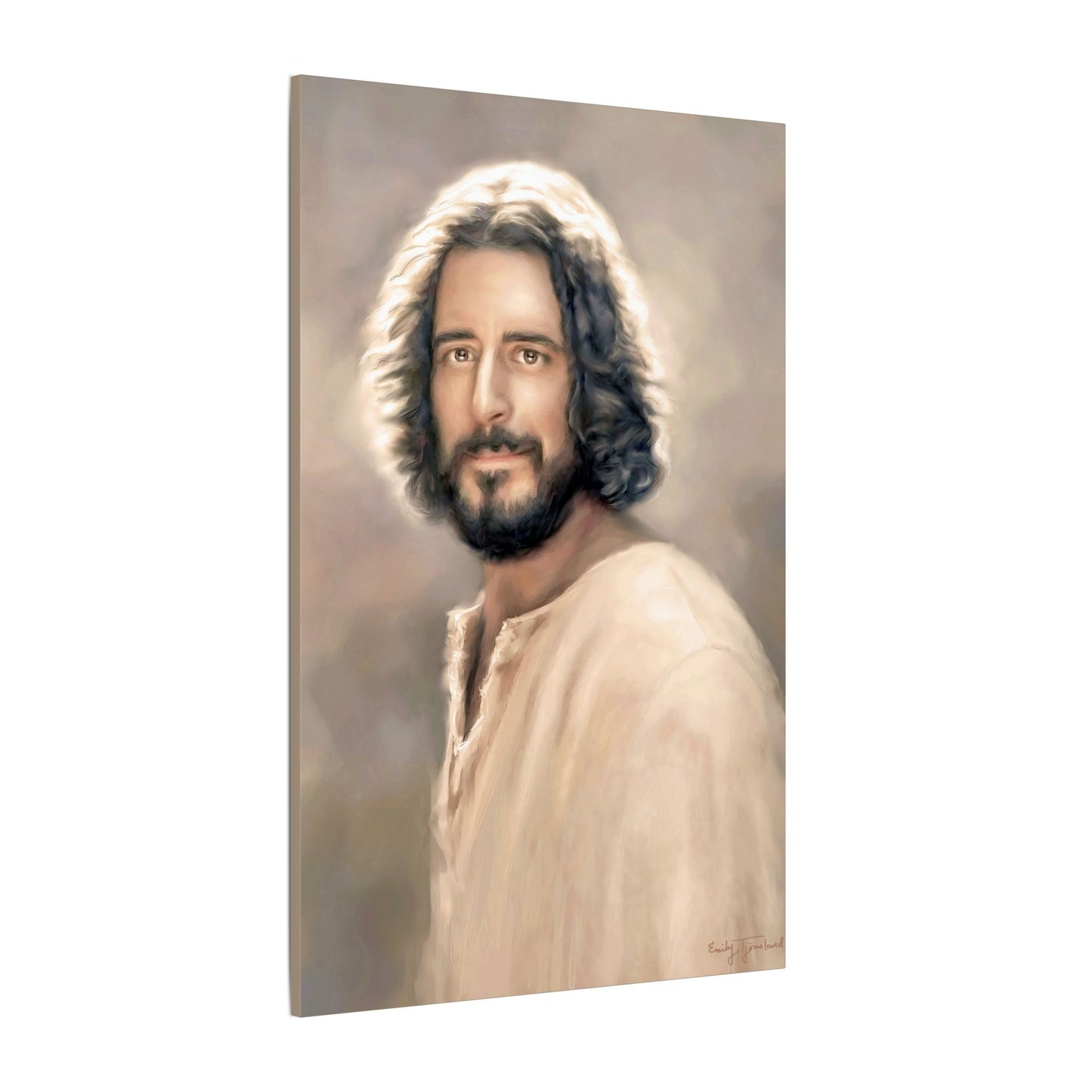 You Belong, Jesus Christ Portrait, Fine Art Canvas Print, Inspired by The Chosen Artwork of Jesus Painting