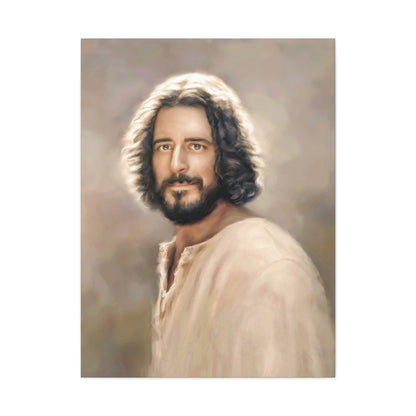 You Belong, Jesus Christ Portrait, Fine Art Canvas Print, multiple sizes, inspired by The Chosen Artwork of Jesus Painting, Gift for Christian Homes