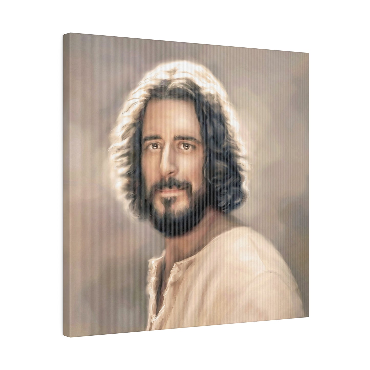 You Belong, Jesus Christ Portrait, Fine Art Canvas Print, The Chosen Artwork of Jesus Painting 12x16