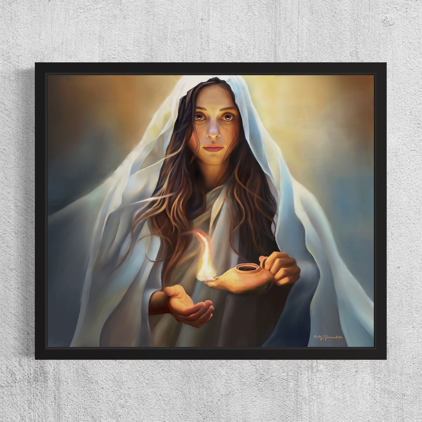 Mary Magdalene, Female Discipleship, Fine Art Canvas Print, Beautiful Christian Artwork, Disciples of Jesus Christ Art, Gift Ideas for her